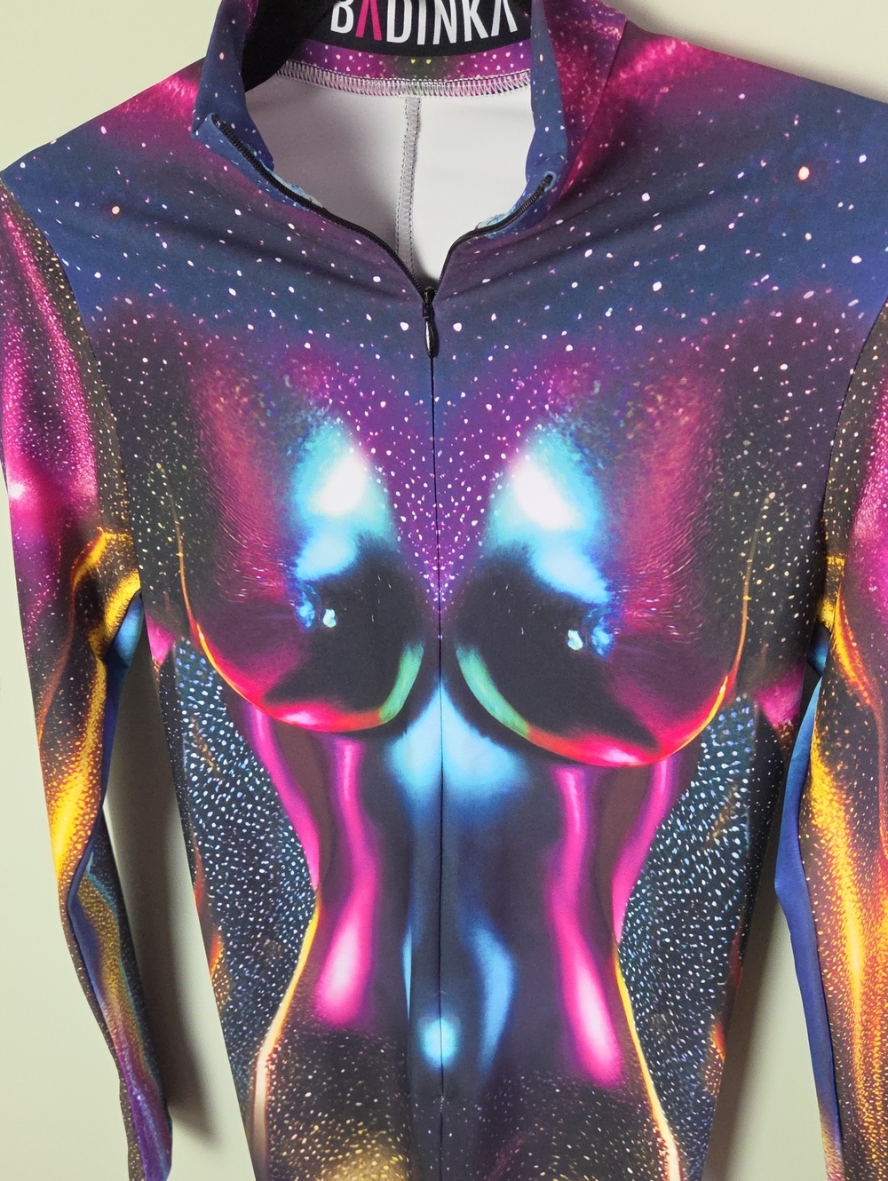 Badinka Long Sleeve Catsuit cosmic Stargate - Picture 4 of 6
